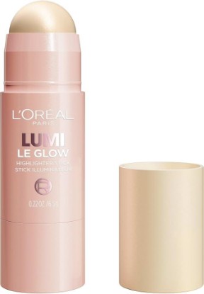 Picture of L'Oreal Paris True Match Lumi Le Glow Highlighter Stick, Luminous, Satin, Glowy Highlighter for Face and Body, 635 Golden Couture, 0.17 Oz