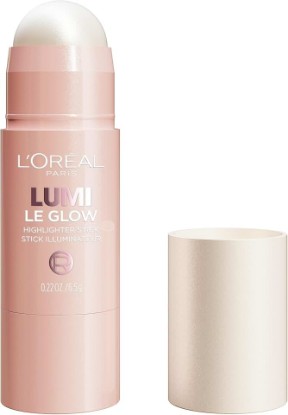 Picture of L'Oreal Paris True Match Lumi Le Glow Highlighter Stick, Luminous, Satin, Glowy Highlighter for Face and Body, 630 Crème Chic, 0.17 Oz