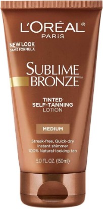 Picture of L’Oreal ParisSUBLIME BRONZE Tinted Self-Tanning Lotion Medium Natural Tan 5 oz