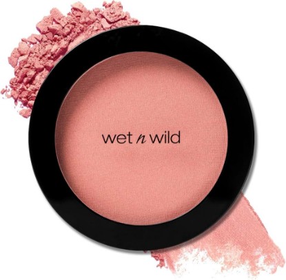 Picture of wet n wild Color Icon Blush, Effortless Matte Natural Sheer Glow & Seamless Blend, Luxuriously Infused Smooth Jojoba Oil, Cruelty-Free & Vegan - Pinch Me Pink