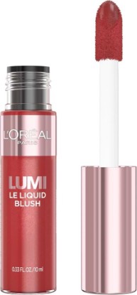 Picture of L'Oreal Paris True Match Lumi Le Liquid Blush, Intense Lightweight Blush Formula With Liquid Pigments, Glowy Worth It Medium, 0.33 Fl Oz