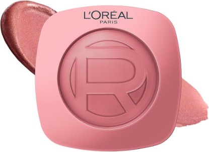 Picture of L'Oreal Paris True Match Hyaluron Tinted Balm Embellisher, Buildable Cream Blush and Highlighter Makeup for Radiant Skin, Hydrating, Lightweight, Non-Comedogenic Formula, Rose Lumiere