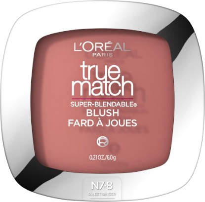 Picture of L'Oreal Paris True Match Super-Blendable Powder Blush, Sweet Ginger, 0.21 Oz (Packaging May Vary)