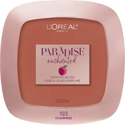 Picture of L’Oréal Paris Cosmetics Paradise Enchanted Fruit-Scented Blush Makeup, Charming, 0.31 Ounce