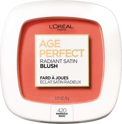 Picture of L’Oréal Paris Age Perfect Radiant Satin Blush with Camellia Oil, Marigold