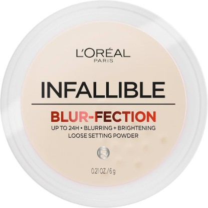 Picture of L'Oreal Paris Infallible Blur-fection Longwear Loose Setting Powder, Blurring Face Powder With Up to 24HRs of Wear, Translucent Light, 1 Kit