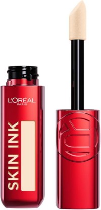 Picture of L'Oreal Paris Infallible Skin Ink 2-in-1 Foundation Concealer Hybrid Face Makeup, up to 48HR Transfer-Resistant with Medium Coverage, 15 Fair Neutral