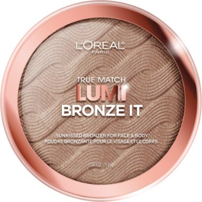 Picture of L'Oreal Paris Cosmetics True Match Lumi Bronze It Bronzer For Face And Body, Deep, 0.41 Fluid Ounce