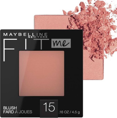 Picture of MAYBELLINE Fit Me Blush, Lightweight, Smooth, Blendable, Long-lasting All-Day Face Enhancing Makeup Color, Nude, 1 Count