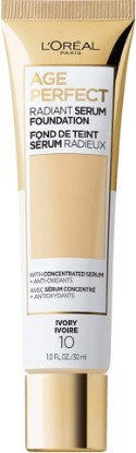 Picture of L'Oreal Paris Age Perfect Radiant Serum Foundation with SPF 50, Ivory, 1 fl. oz.