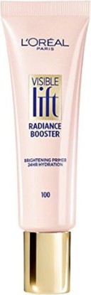 Picture of L'Oreal Paris Makeup Visible Lift Radiance Booster, skincare-based primer, 24hr hydration, instantly brightens, smoothes and evens skin, radiant finish, enriched with nourishing oils, 0.84 fl; oz.