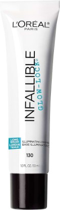 Picture of L'Oreal Paris Makeup Infallible Pro Glow-Lock Longwear Illuminating Face Primer, 1 Ounce