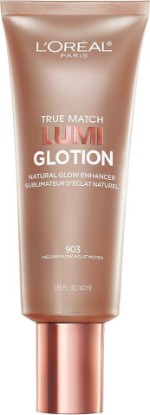 Picture of L'Oreal Paris Makeup True Match Lumi Glotion, Natural Glow Enhancer, Illuminator Highlighter, Bronzing Drops For a Sun-Kissed Glow, 903 Medium