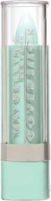 Picture of MAYBELLINE New York Cover Stick Corrector Concealer, Green Corrects Redness, 0.16 oz.