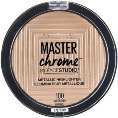 Picture of MAYBELLINE Master Chrome Highlighting Powder 100 Molten Gold 8g