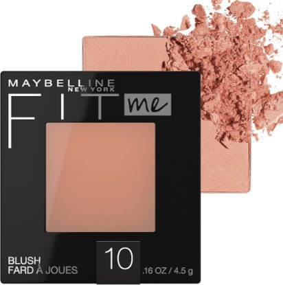 Picture of MAYBELLINE Fit Me Blush, Lightweight, Smooth, Blendable, Long-lasting All-Day Face Enhancing Makeup Color, Buff, 1 Count