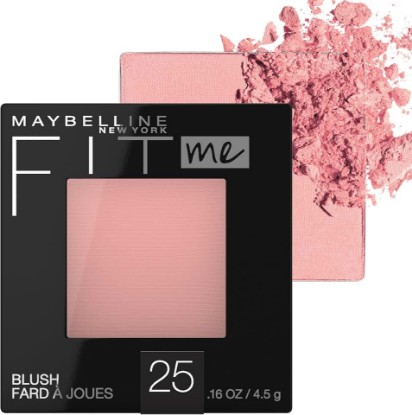 Picture of MAYBELLINE Fit Me Blush, Lightweight, Smooth, Blendable, Long-lasting All-Day Face Enhancing Makeup Color, Pink, 1 Count
