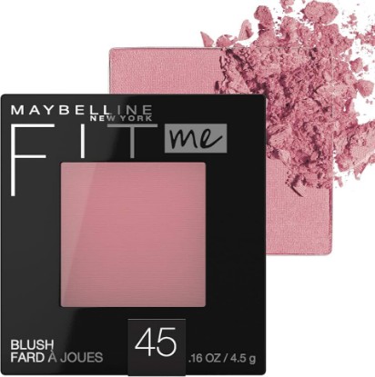 Picture of MAYBELLINE Fit Me Blush, Lightweight, Smooth, Blendable, Long-lasting All-Day Face Enhancing Makeup Color, Plum, 1 Count
