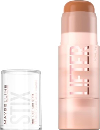 Picture of MAYBELLINE Lifter Stix Multi-Use Face Stick - Contour, Bronzer, Concealer and Foundation Stick, All-In-One Creamy Face Makeup with Cranberry Seed Oil, 60, 1 Count