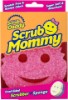 Picture of Scrub Daddy Dual Sided Texture Changing Sponge/Scrubber - Super Absorbent Sponge Side - Scrub Mommy (Pink) - 1 Count