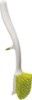 صورة Joseph Joseph Edge Dish Brush with Integrated Sink Rest, Green