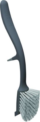 Picture of Joseph Joseph Edge Dish Brush with Integrated Sink Rest, Grey