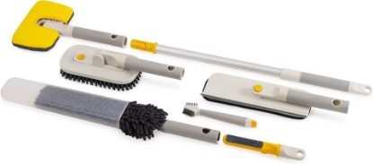 Picture of Joseph Joseph CleanTech 6-Piece Cleaning Set with Extension Handle