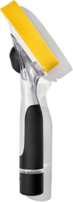 Picture of OXO Good Grips Soap Dispensing Dish Sponge | Dish Scrub, Safe for All Cookware, Push-Button Soap, Easy to Refill, Ideal for Cleaning Dishes