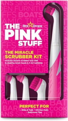 Picture of The Pink Stuff Miracle Scrubber Kit, Electric Cleaning Tool Set