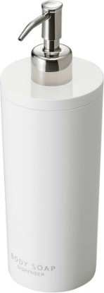 Picture of YAMAZAKI Home Tower Shower Dispenser - Contemporary Bottle Pump - Body Soap - Abs Plastic - 16.9 Fluid Oz., 500 Ml