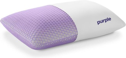 Picture of Purple Harmony Pillow - Medium Loft, Standard Size, Cooling Gel Neck Pillow | Side Sleeper Pillow, Weightless Medium Feel, GelFlex Grid and Talalay Latex Foam for Pressure-Relieving Support