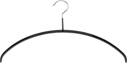 Picture of MAWA by Reston Lloyd Euro Series Non-Slip Space Saving Clothes Hanger for Shirts & Dresses, Style 40/P, Set of 12, Black
