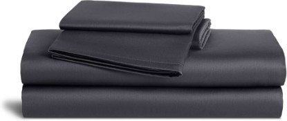 Picture of Brooklinen Luxe Sateen Sheet Set Hotel-Quality Luxury - King, Slate | Buttery-soft 100% long-staple cotton sateen, silky & hotel-quality; softest sheets; breathable & durable; cool & luxurious.