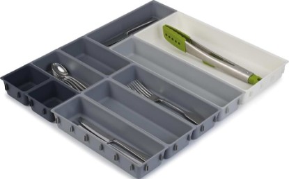 Picture of Joseph Joseph Blox Modular Drawer Organizer, Storage Bins, 10 Piece Set