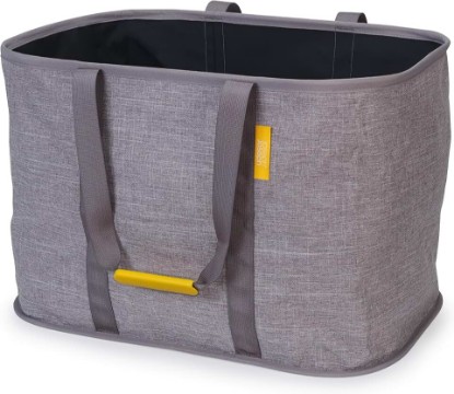 Picture of Joseph Joseph Hold-All Max Collapsible 55L/14.5 Gallon Washing Laundry Basket Bag, Durable Fabric, Moisture Resistant, Grey