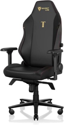 Picture of Secretlab Titan Evo Stealth Gaming Chair - Regular, Leatherette, Black | Ergonomic, Lumbar Support, High Back, Reclining, Magnetic Head Pillow, Standard (285 lbs), 4D Armrests, Height Adjustable