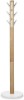 Picture of Umbra Flapper Coat Rack, Flip Down Clothing Rack, 9 Hooks, White/Natural