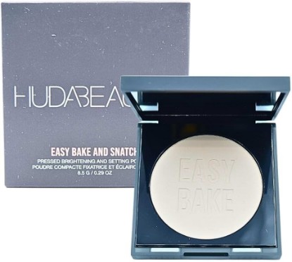 Picture of Huda BEAUTY Easy Bake and Snatch Pressed Talc-Free Brightening and Setting Powder Banana Bread