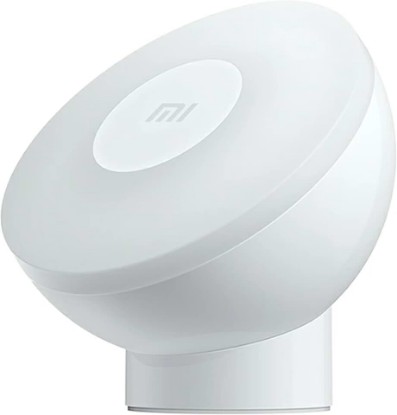 Picture of XIAOMI MI Motion Activated Night Light 2 - Bluetooth, 2800K Warm Yellow Light, No Visible Flicker, No Harmful Blue Light, 3× AA Batteries Last Over a Year (Not 2-Pack)