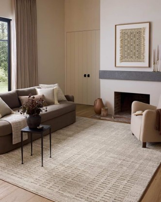 Picture of Loloi Amber Lewis Monty Collection MOT-03 Ivory/Beige 6'-7" x 9'-3", .50" Pile Height, Area Rug