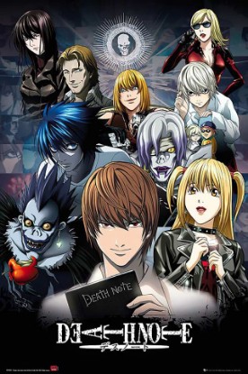 Picture of Death Note - Manga/Anime TV Show Poster/Print (Character Collage) (Size 24" x 36")