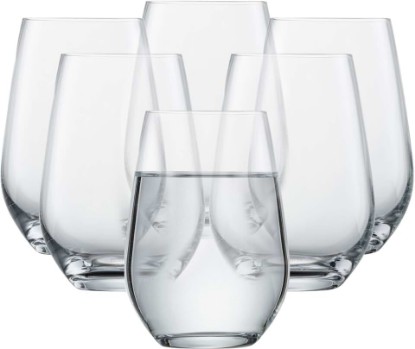 Picture of SCHOTT ZWIESEL Forté Universal Tumbler (Set of 6), Versatile Drinking Glasses, Dishwasher-Safe Tritan Crystal Glasses, Made in Germany (19 Ounce)