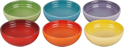 Picture of Le Creuset Set Of 6 Vancouver Pinch Bowls 2 Oz Multi