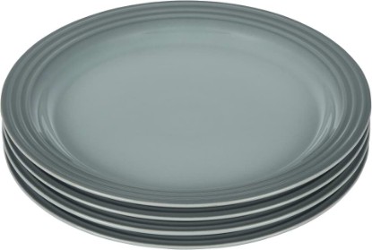 Picture of Le Creuset Stoneware Set of 4 Dinner Plates, 10.5" each, Sea Salt