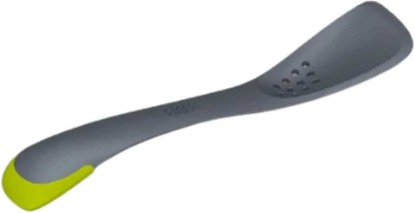 Picture of Joseph Joseph Uni-tool 5-in-1 Silicone Kitchen Utensil, Slotted Spoon, Turner, Cutting Tool, Solid Spoon and Spatula in one- Grey