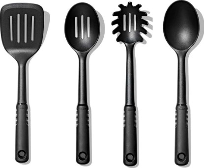 Picture of OXO Good Grips 4-Piece Nylon Tool Set, 2.3, Black
