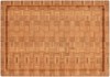 صورة Cuisinart 17" Reversible End Grain Bamboo Cutting Board Embedded Handles