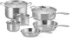 Picture of Le Creuset Essential Stainless Steel 10 Piece Cookware Set