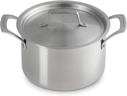 Picture of Le Creuset Stainless Steel Essential Stockpot, 4qt