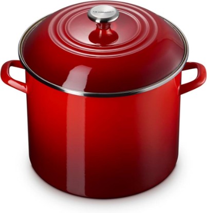 Picture of Le Creuset Enamel on Steel Traditional Stockpot, 16 qt., Cerise